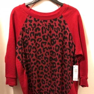 💥💥Bongo Cheetah Print Shirt- Size shirt